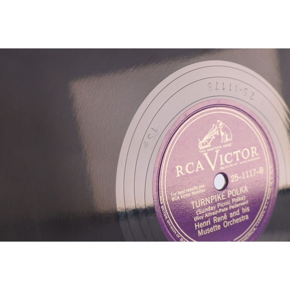 Will Glahé,  Henri Rene You Can't Be True /Turnpike Polka 1948 10" 78 rpm Record - Picture 13 of 16